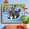 Diamond Embroidery Dog Animal Painting Cross Stitch Picture Handcraft Mosaic Home Decor