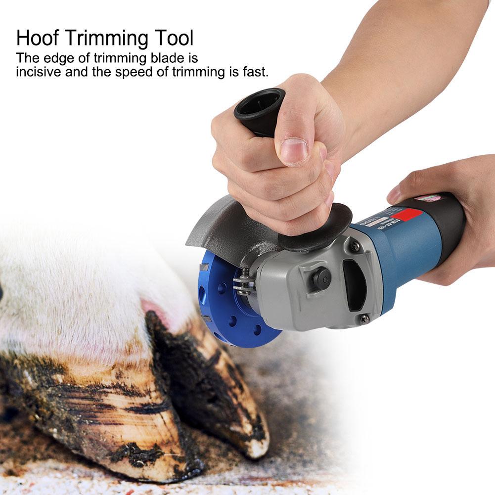 8 Blade Electric Hoof Cutter Hoof Trimming Tool for Cow Donkey Sheep Horse Chinese Standard