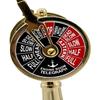 Brass Telegraph Gold Color Marine Collectible & Nautical 15.24 Cm