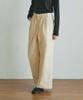 Mualeumoa String Corduroy Pants-Ivory