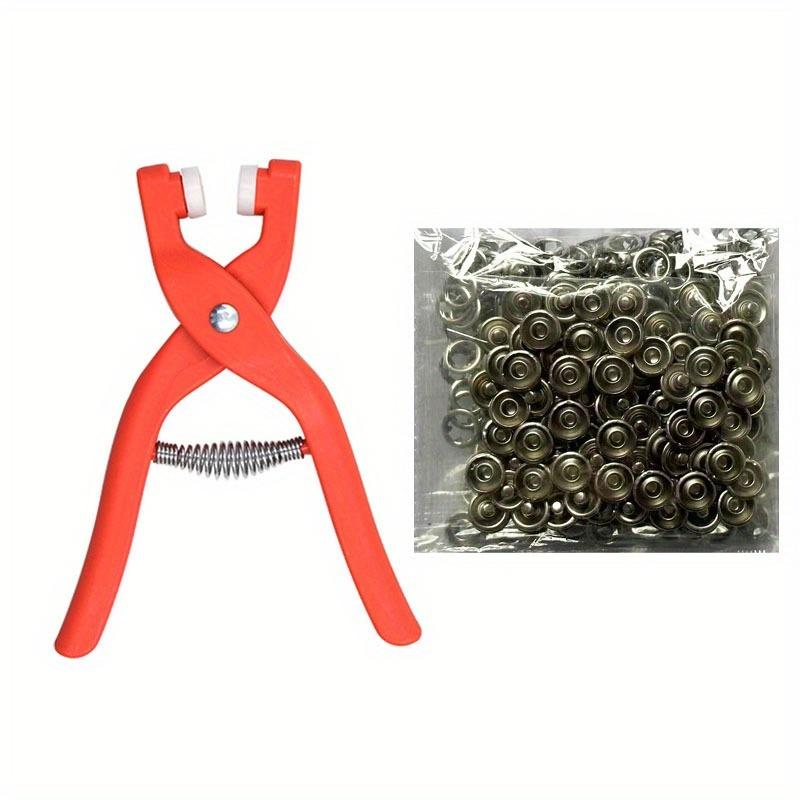 

Buttons Snap FastenerSet 1 Piece Durable Steel Snap Button Installation Tool Kit for Baby Clothing DIY Crafts Fabric Leather