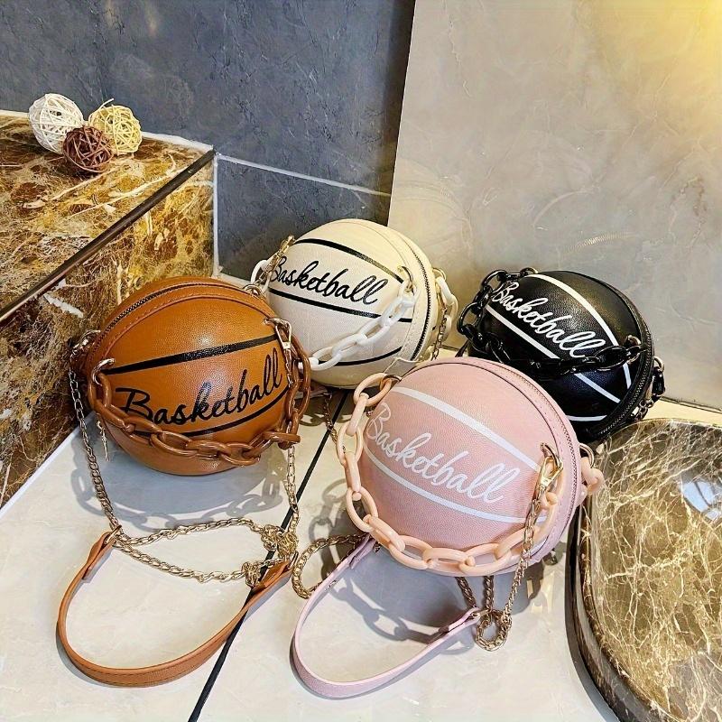 Ladies' Round Ball Bag, with Detachable Shoulder Strap, Multifunctional Shoulder Bag, Korean Style Small Round Bag, Ladies' Bag
