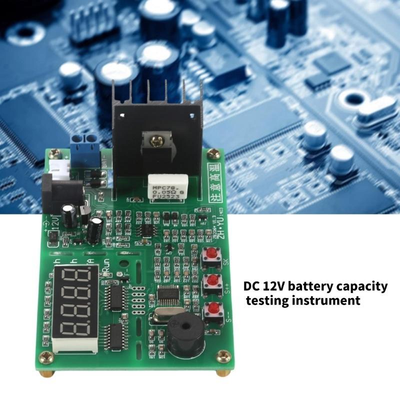 ZbB206+v1.3 18650  Capacity Tester Instrument Detector DC12V with Auxiliary Internal Resistance Testing