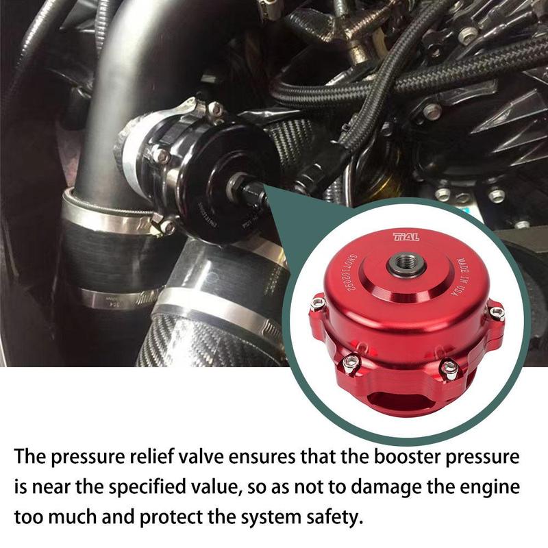 Car Modified BOV Tb Pressure Relief Valve TB Exhaust Valve TIAL 50MM Bleed Valve 35PSI Car Modified Accessories