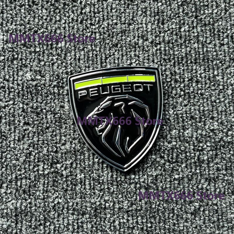 3D Metal Lion Emblem Car Stickers Side Trunk Badges Accessories for Peugeot 207R 407 408 308 206 406 507 508 307 4008 5008 3008
