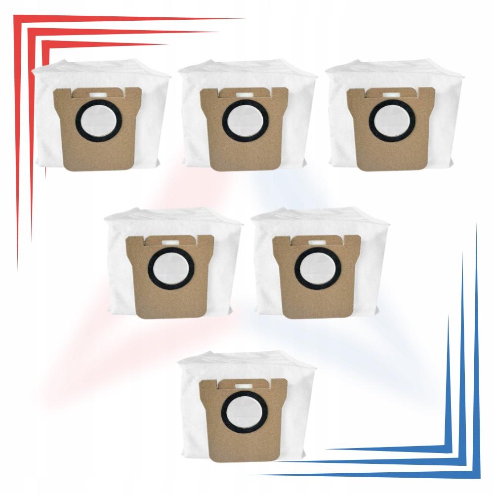 6 X Bags For Xiaomi Vacuum Station X10 X10+ X20+ Dreame L10S Ultra L10 L20