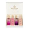 Bella Vita Luxury Woman Eau De Parfum Conjunto de presente 4x20 ml para mulheres com perfume Date, Senorita, Glam, Rose