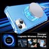 For iPhone 13 Case Compatible with MagSafe Small Wavy Edge PC + TPU Phone Cover