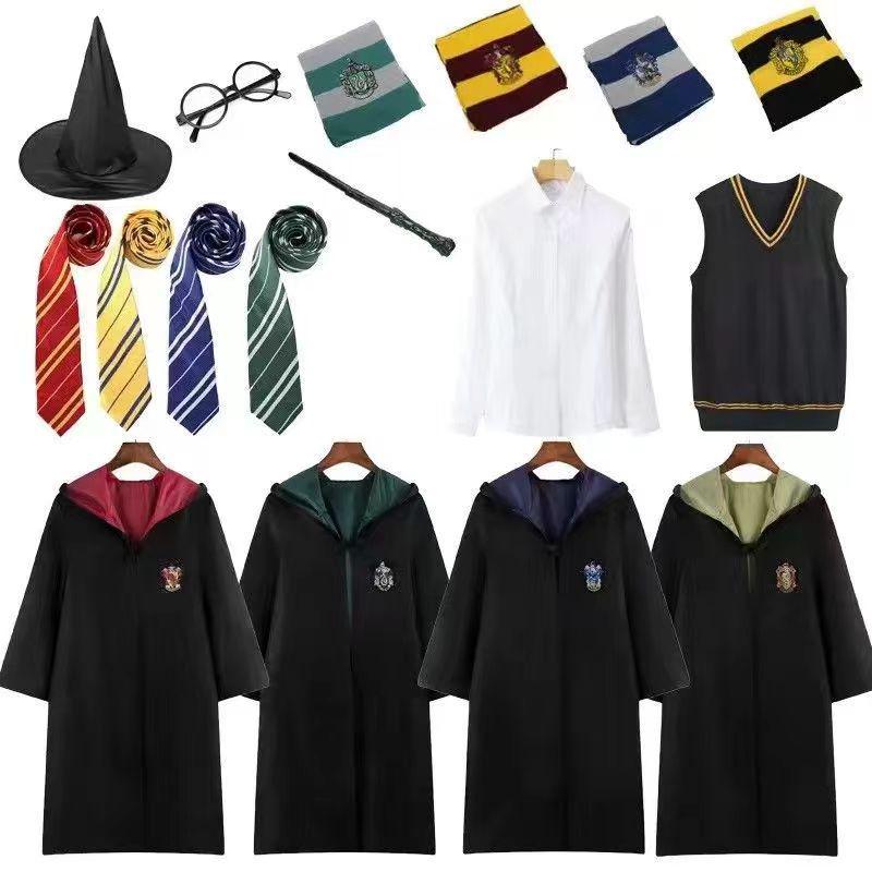 Harry Potter Zauberschule Kinder Zaubererumhang