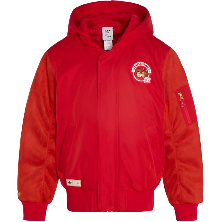 

Adidas Originals X Disney Collaboration Cotton Jacket FW25 Toy Story Hooded Warm Zipper Kids Kids jackets KS8214 164