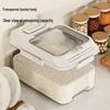 LISM Kitchen Rice Storage Bin with Timer