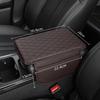 Xiaomi Upgraded Car Center Console Cover, Leather Car Armrest Cover Cushion with 2 Storage Bags, Universal Car Armrest Storage Box