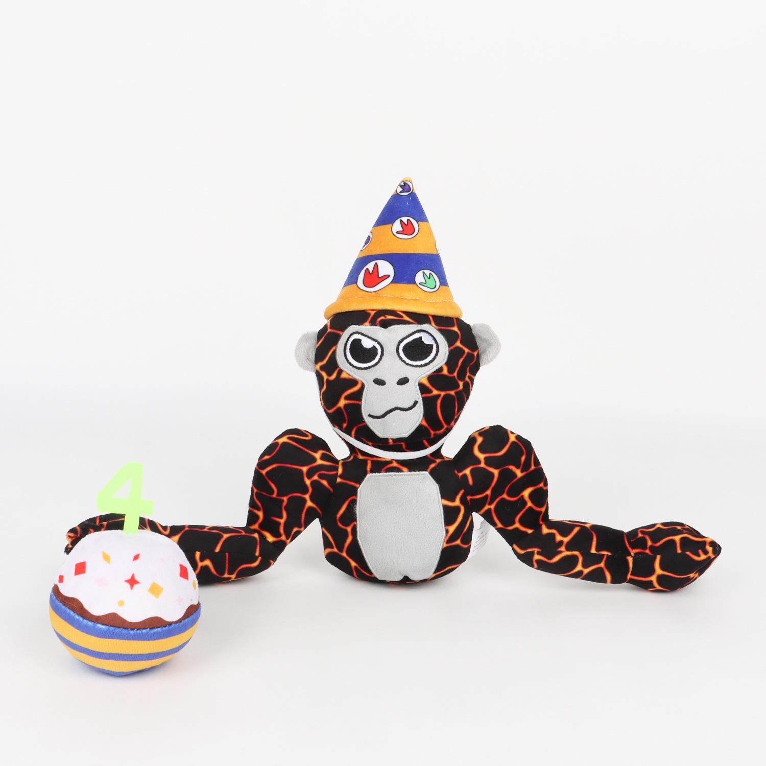 

New Gorilla Tag Tagged Monkey Plush Plush Toy For Gorillas кавовий