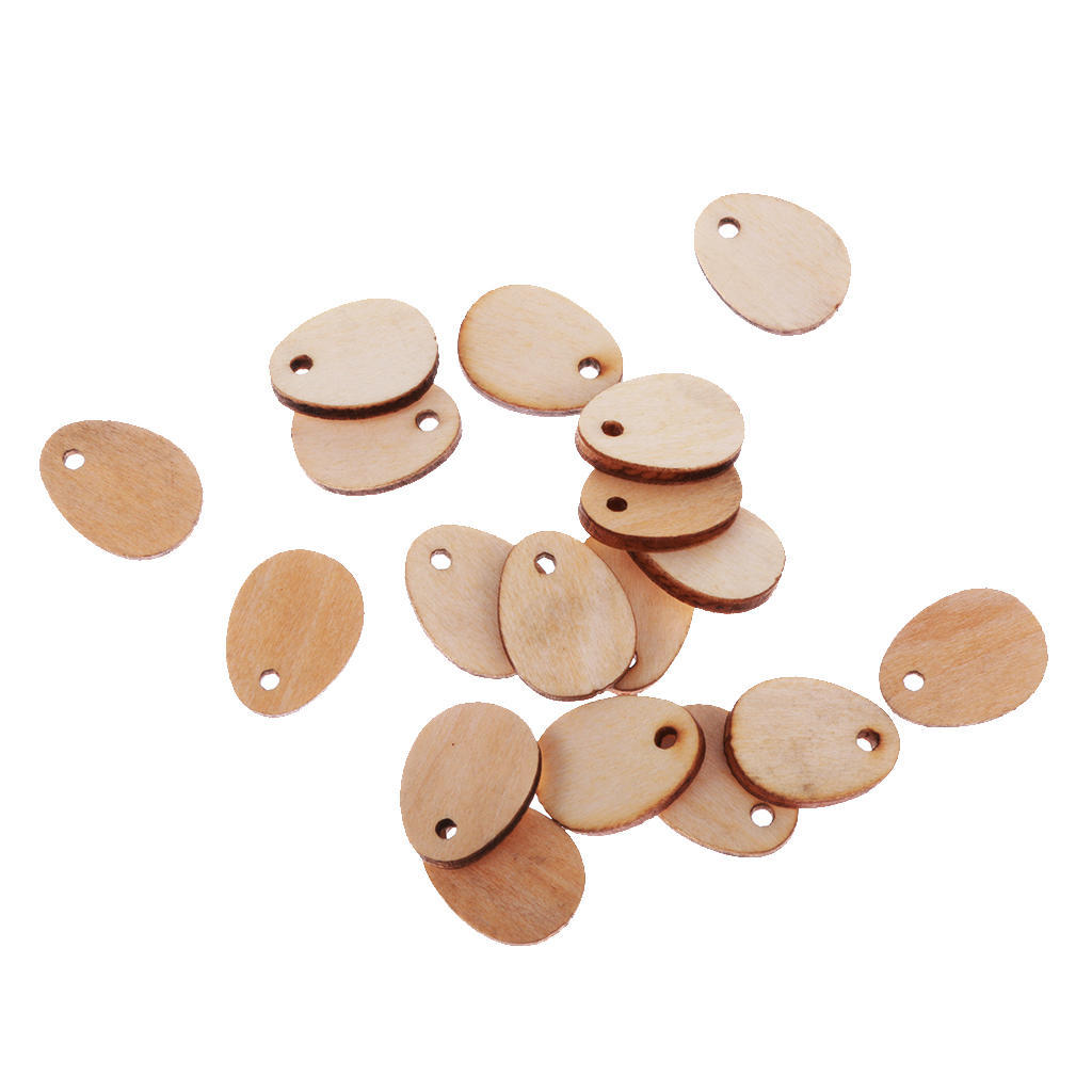 100pcs Wooden Shape Eggs Cut out Wood Slice For DIY Craft Embellishments 2cm 100pcs Wooden Shape Eggs Cut out Wood Slice For DIY Craft Embellishments 2cm