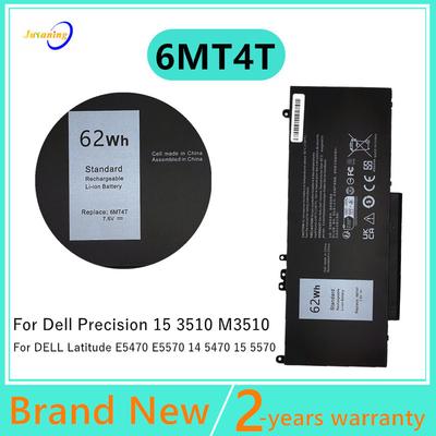 6MT4T 7.6V 62Wh Laptop Battery For Dell Precision 15 3510 M3510 For Latitude E5470 E5570 14 5470 15 5570 7V69Y TXF9M 79VRK
