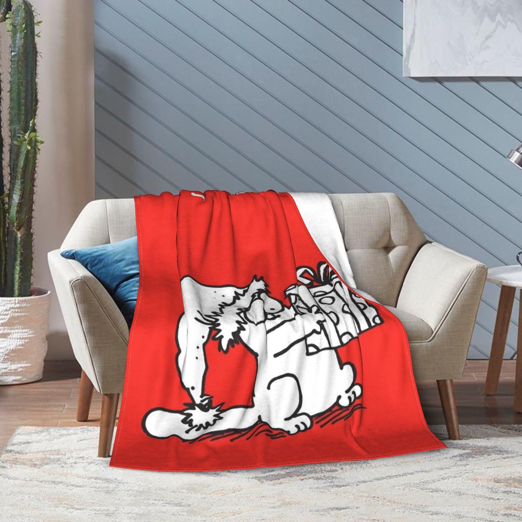 Simons Cartoon Cat Print Blanket For Men Women Warm Cozy Fluffy  Throw Blankets for Living Room 50x60 Inches Multiple Sizes