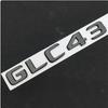 3D ABS Car Trunk Badge BITURBO 4MATIC Emblem Logo For Mercedes C43  W205 W204 E43 W213 W212 GLE43 X253 GLC43 W167 Accessories