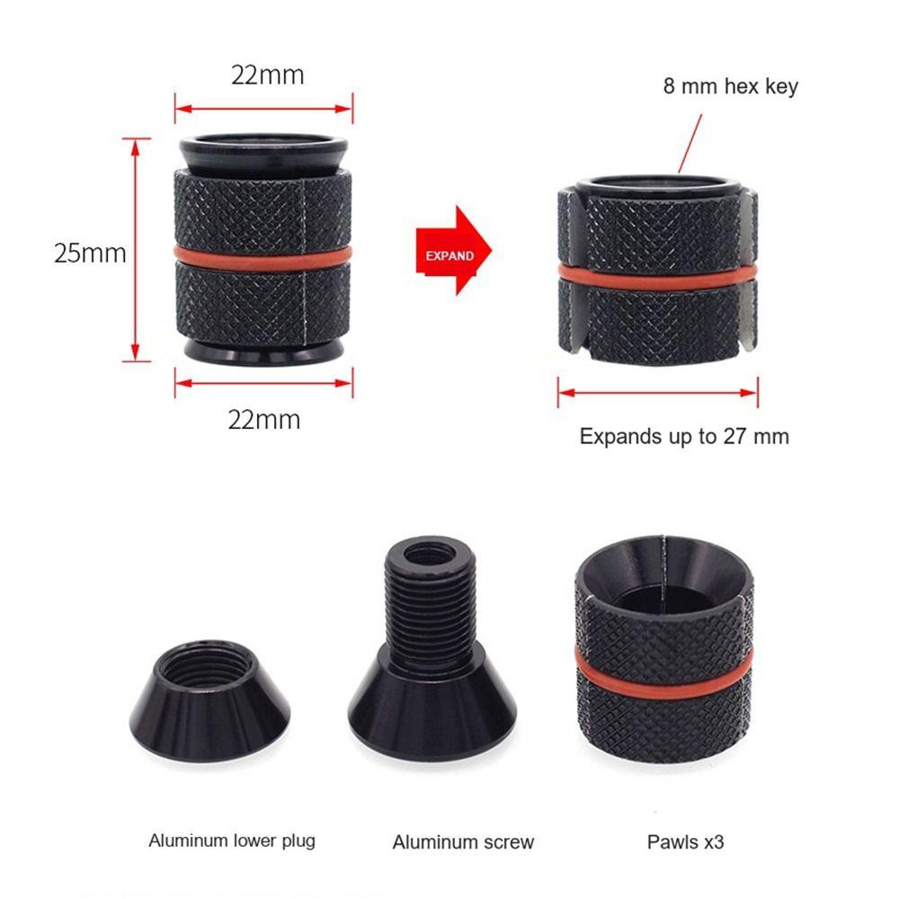 Aluminum Alloy Bicycle Fork Headset Plug Carbon Fiber Expanding Plug Universal