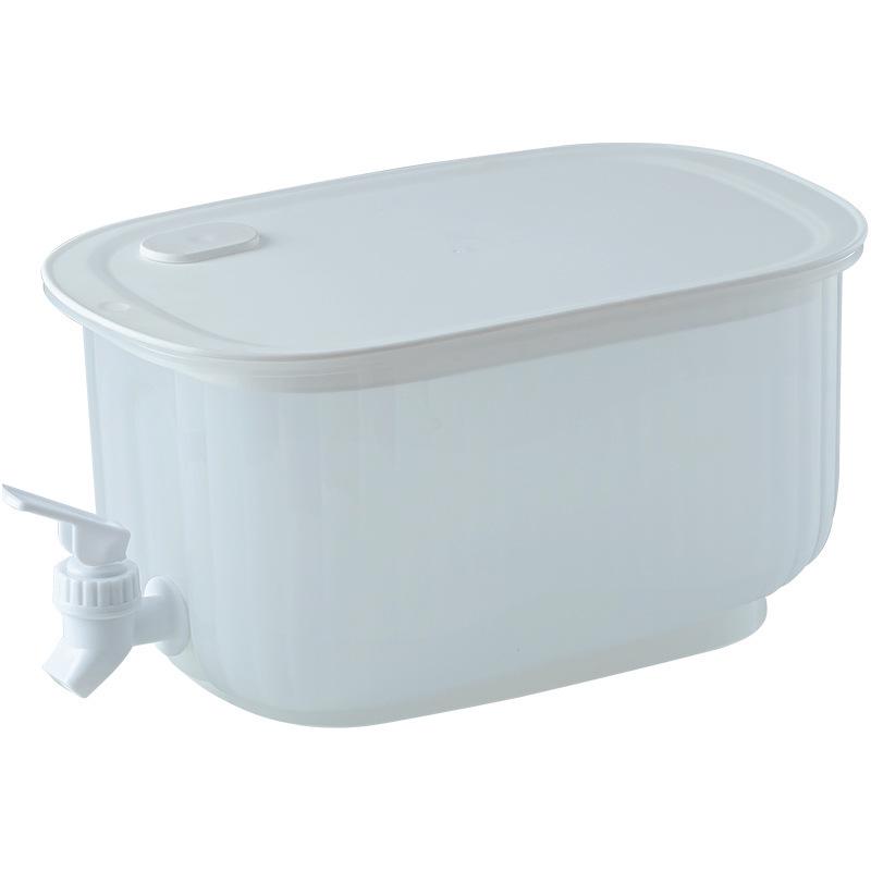 Large-Capacity Refrigerator Beverage Dispenser with Faucet for Cold Drinks and Juices