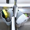 Kitchen Organizer Soap Hanging Non Perforated Storage Rack Drain Basket Storage Bag Sink Basket