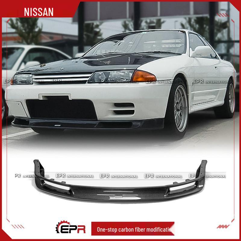 Carbon Fiber FRD Style Front Splitter for Nissan GTR R32