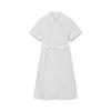 Less 2026 Summer Short Sleeve Maxi Shirt Dress
