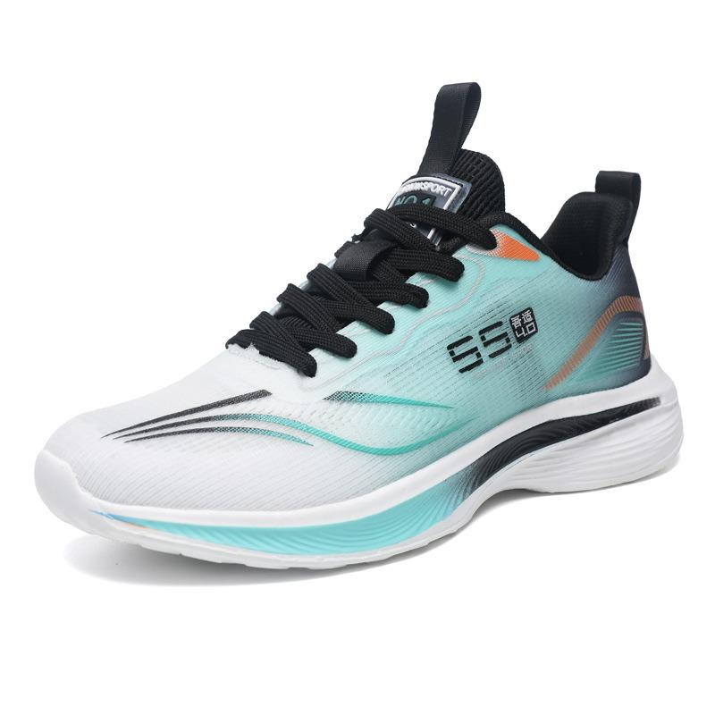 Men's Breathable Mesh Running Shoes, Versatile Soft Sole Lightweight Cold Bonded Casual Sneakers for Students