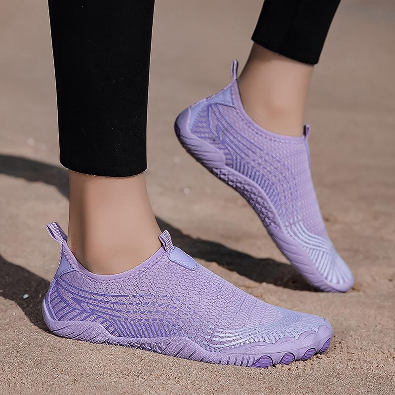 Seaside Aqua Shoes Barefoot Beach Wading Sneakers Sea River Water Sports Shoes for Fishing Boating Surfing Swimming Water Shoes