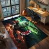 Kamen Rider Teppich für Wohnzimmer Schlafzimmer Heimdekoration Coole Film-Matte Bodenmatte