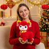 Cartoon Plush Animal Toy Chinese Style Stuffed Lamb Doll Sheep Mascot Doll  Chinese New Year Gift