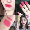Women's Team Peach Pink Lipstick Matte Velvet Lipstick Long-Lasting Fadeless Pink Genuine Goods Niche Style Brand Peach Pink
