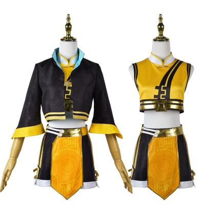 Cos Costume Ji Xiaoman Cosplay Costume Girl Anime Game New Hero Cos Costume Girl
