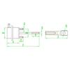 1.0bar-2.0bar Pressure Range TB28-121A Turbocharger Actuator Internal Wastegate AAA Turbocharger Parts