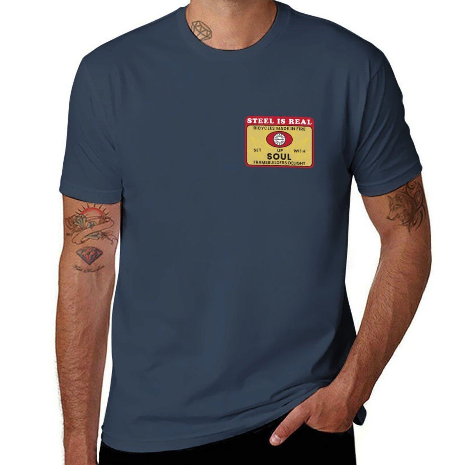 Steel Is Real Original Tshirt Basic Daily Outfit Short Sleeve Tee S