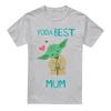 Star Wars Mother's Day Yoda Best Mum T-Shirt , Athletic Heather