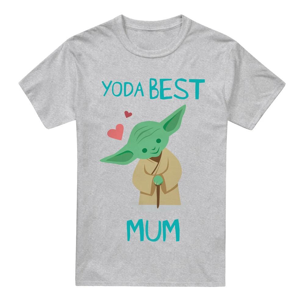 Star Wars Mother s Day Yoda Best Mum T-Shirt , Athletic Heather S