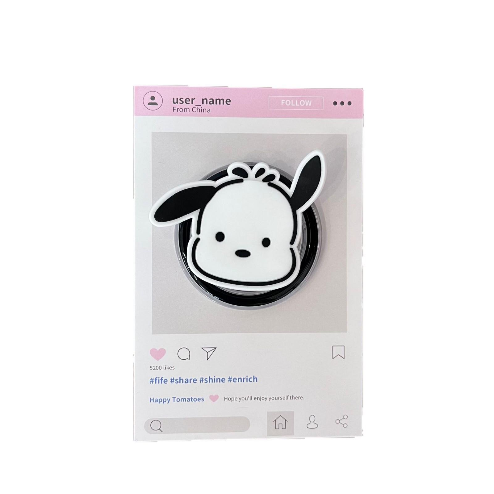 Retractable Dinosaur Cartoon Phone Holder with Magnetic Airbag, Portable Korean Style Magnetic Cartoon 15