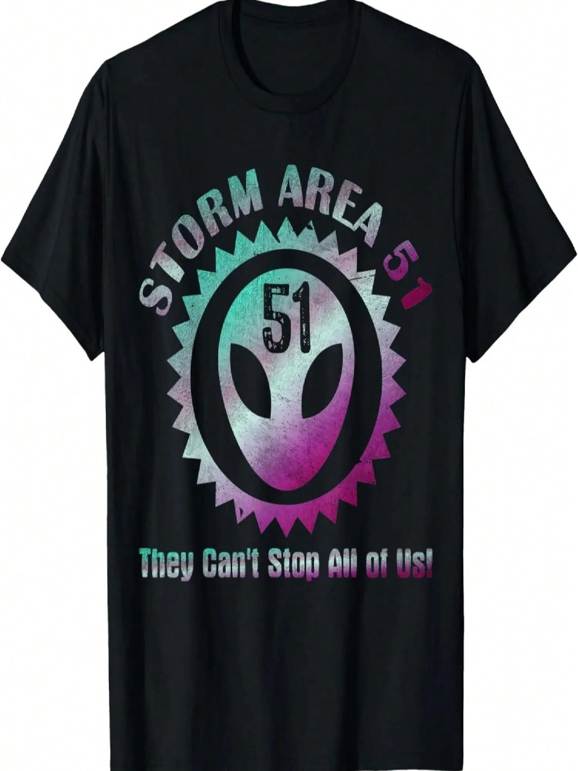 Storm Area 51 Shirt They Can t Stop Us All Alien T-Shirt S разноцветный