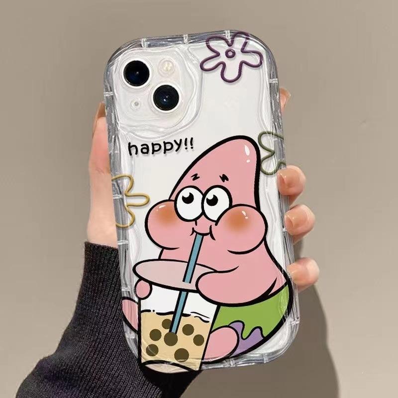 SpongeBob SquarePants iPhone15/14 mobile phone case Apple 12/11promax cartoon xs/xr soft 6/7/8 plus