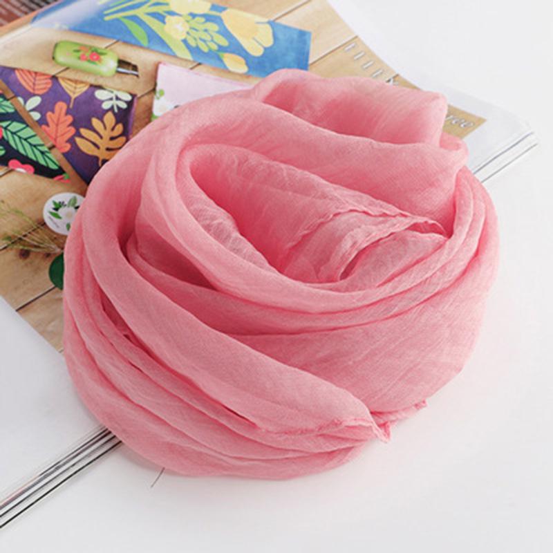 Square Color Solid Chiffon Korean Silk Scarf 70x70cm Summer Sunscreen Thin Transparent Gauze Neck Protection Womans Shawl P71