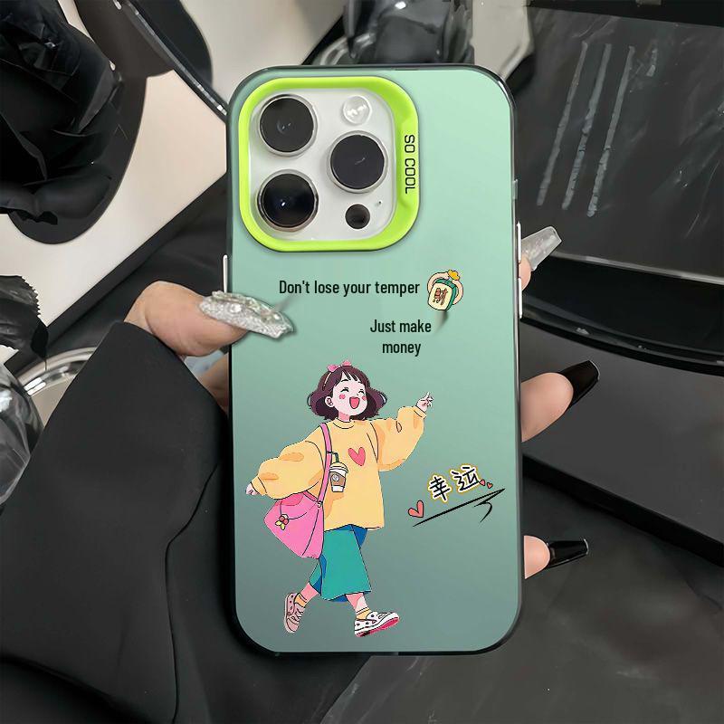 

Tempered Silver Case with Drop Protection for iPhone 16/15, Fits Apple 17Pro iPhone 15 Pro Max