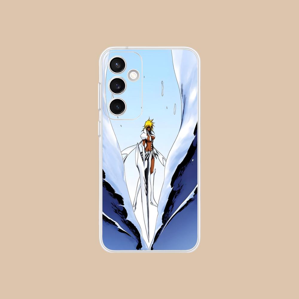 Bleach Tier Harribel Cell Phone Case for Samsung Galaxy S25 S24 S23 S22 S21Plus FE Ultra Clear Colorful Cover Pretty Cover