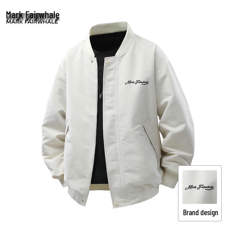 

Mark Fairwhale Men s Solid Color Casual Jacket 2XL
