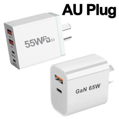 55w 65w Priza AU Încărcător USB Rapid Încărcător Tip C pentru Xiaomi Redmi iPhone Samsung SmartPhone Adaptor Încărcare Rapidă Încărcător de Perete PD