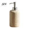 Resin Soap Dispenser Refillable Dispenser, Liquid Hand Shampoo Container, Pump Bottle Empty Lotion for Bathroom Kitchen Countertop