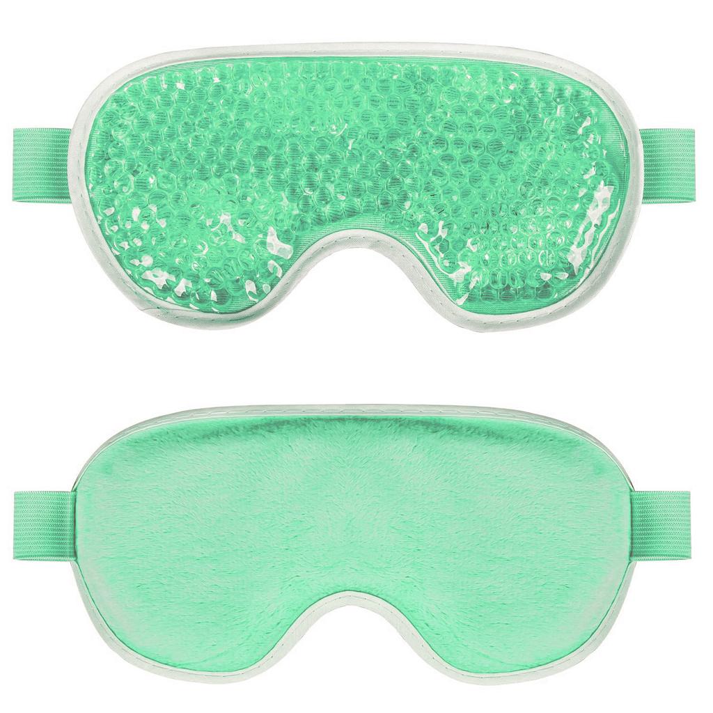 Cooling Eye Mask with Gel Bead Reusable Cold Compress Ice Pack Sleeping Eye Cooling Pads for After Eyelid Surgery Skin Care Tool