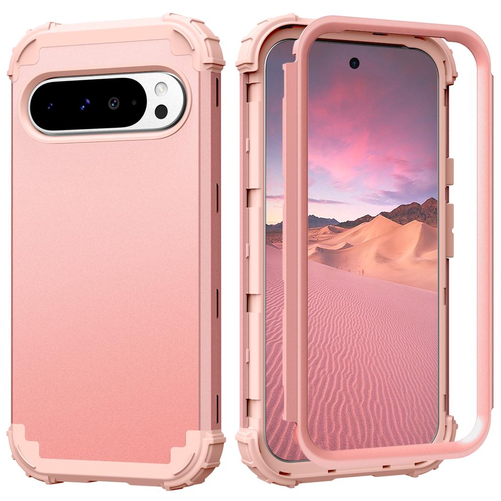 L-Style For Google Pixel 9 Pro XL Case Shockproof PC + TPU Phone Back Cover