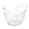 Clear Ice Bucket Beverage Tub Hot Transparent Cooling Large Ice Bucket For Wine Champagne Bar Supplies for Family Reunion
