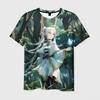 Men's Fashion 3D Printed Men's T-Shirt Round Neck Short Sleeve Trendy Street Wear