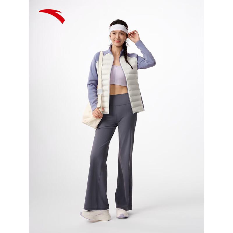 ANTA Women s Slim-Fit Spliced Short Down Jacket S